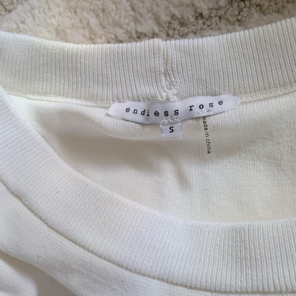 Endless Rose Ruffle Top White - Picture 3 of 3